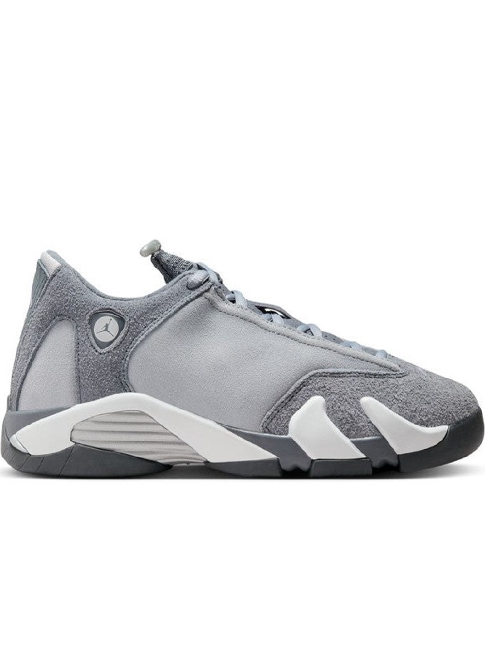 Jordan Low-Top Sneakers in Light Grey and White